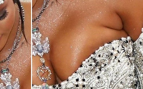 Biuściasta “papieżyca” – Rihanna ZGASIŁA wszystkie inne gwiazdy na Met Gali