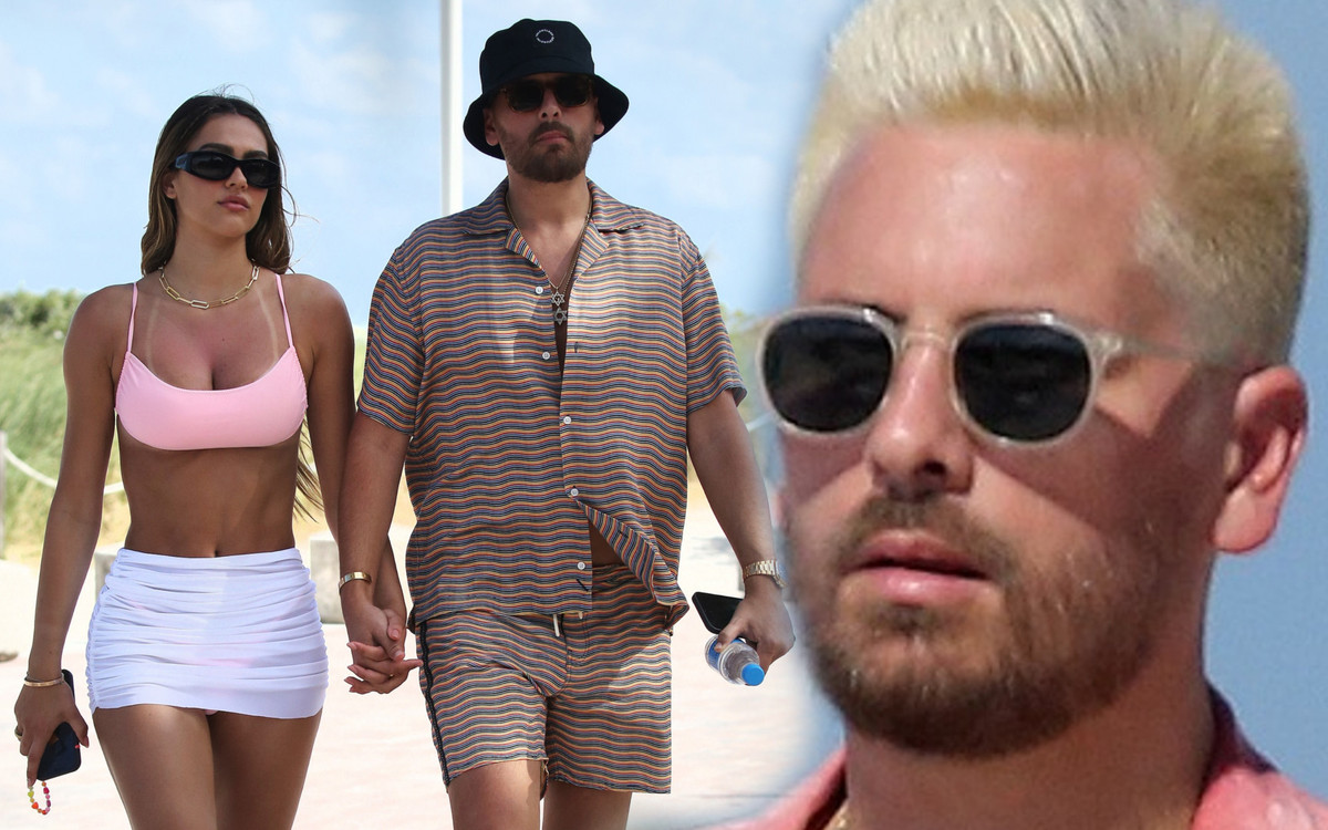 Scott Disick z 18 lat młodszą dziewczyną relaksuje się na basenie (FOTO)