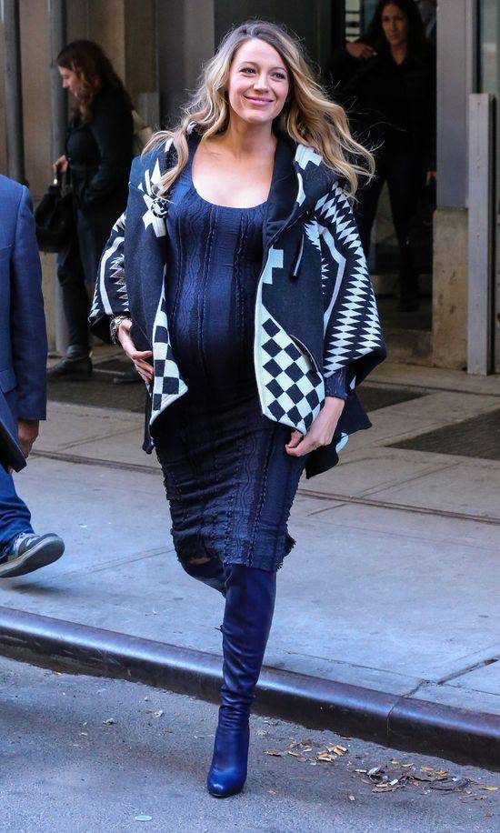 Styl ciężarnej Blake Lively