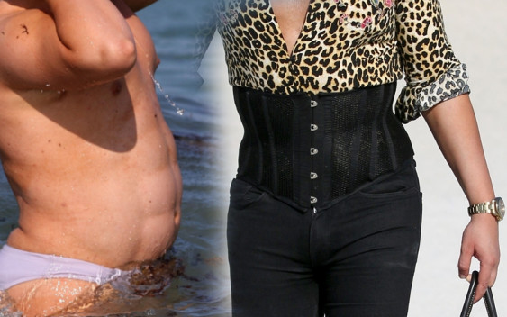 Uwaga! Żywy Ken pokazał swoją sylwetkę w samych MAJTKACH