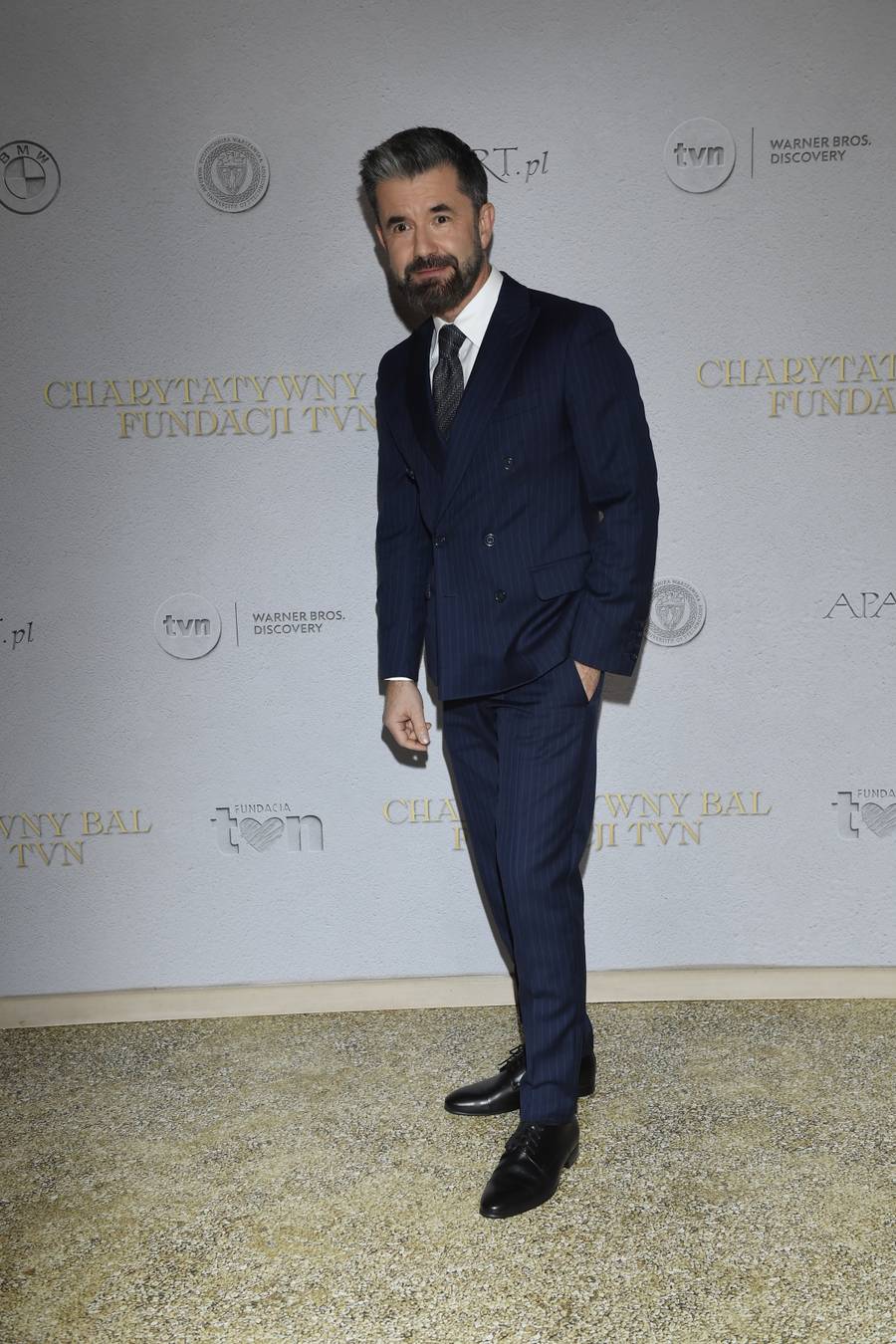 Piotr Marciniak - Bal Fundacji TVN, fot.: AKPA