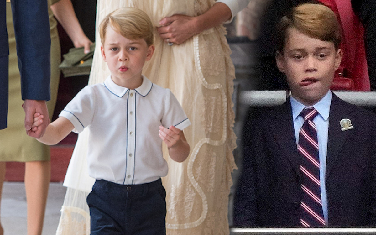 Mały książę George zjadł żywą mrówkę!