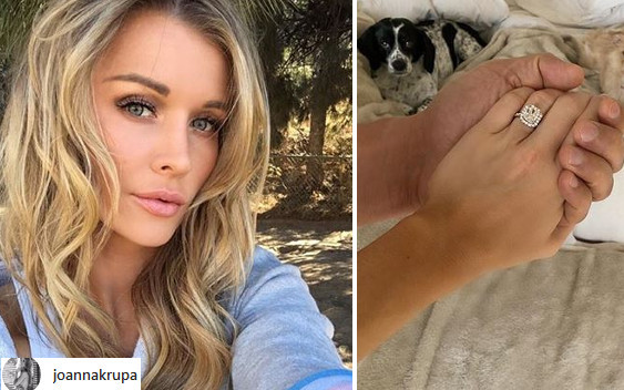 Joanna Krupa pokazała pierwsze zdjęcie z narzeczonym (Instagram)