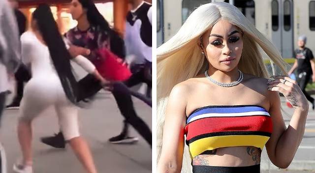 Szok! Blac Chyna pobiła przechodnia! Rob chce odebrać jej dziecko