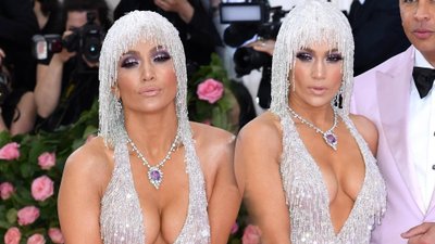MET GALA 2019: Jennifer Lopez w dziwacznej peruce i ogromnym dekolcie (ZDJĘCIA)