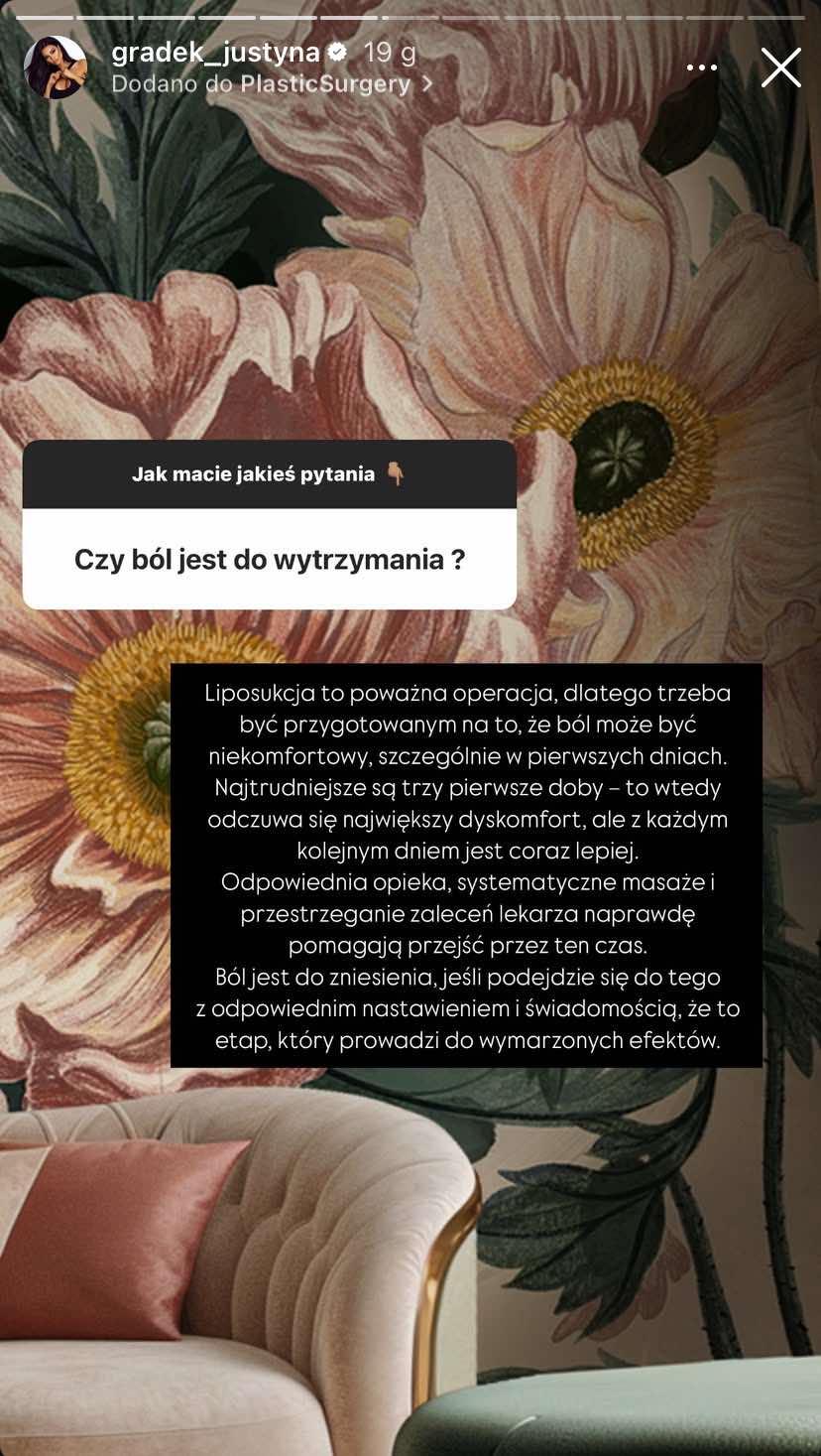 Justyna Gradek, fot. Instagram.