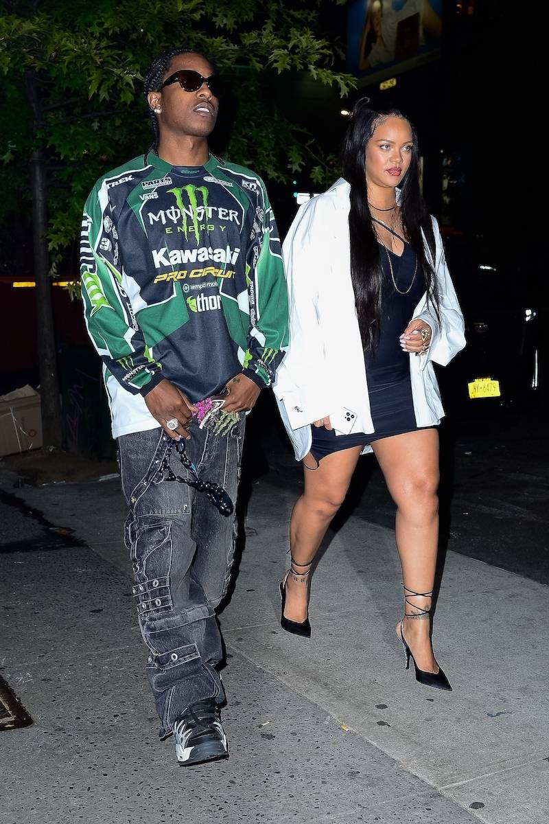 Rihanna coś nie w sosie! W drodze na kolacje z ASAP Rocky (ZDJĘCIA)