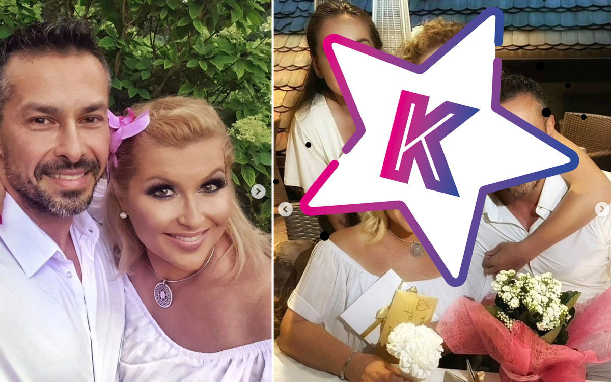 Katarzyna Skrzynecka i Marcin Łopucki świętują 15. rocznicę ślubu. Odwiedzili restaurację, w której mieli wesele!