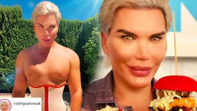 Żywy Ken pokazał nagie, PRZEROBIONE pośladki!