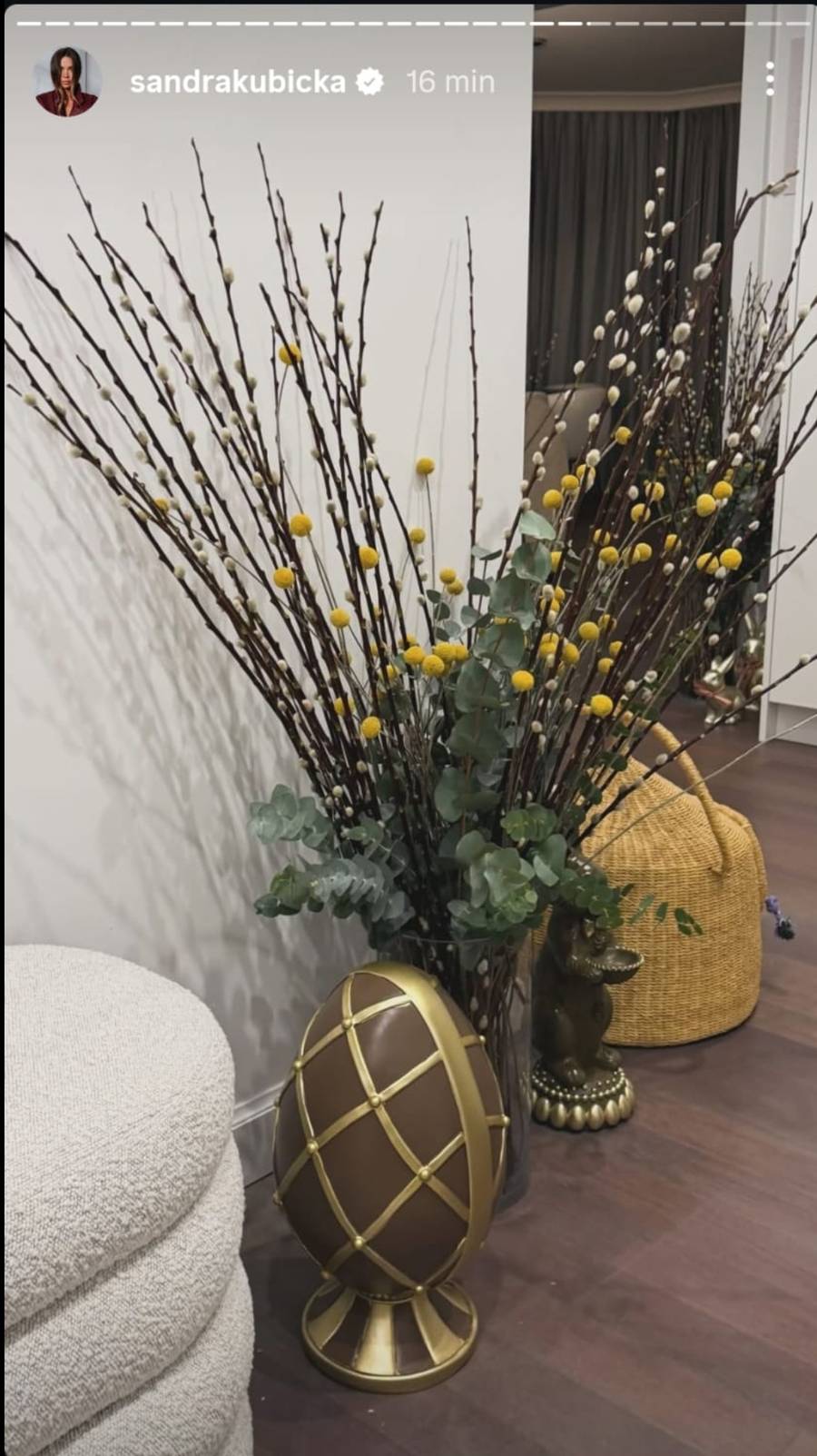 Tak udekorowała dom Sandra Kubicka, fot. Instagram