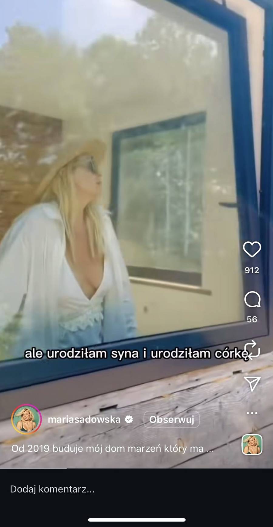 Maria Sadowska z dumą pokazała nową willę! Posiadłość w środku lasu ma ponad 400 m2 (FOTO)