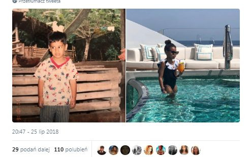 6-letnia Blue Ivy z drinkiem na luksusowym jachcie