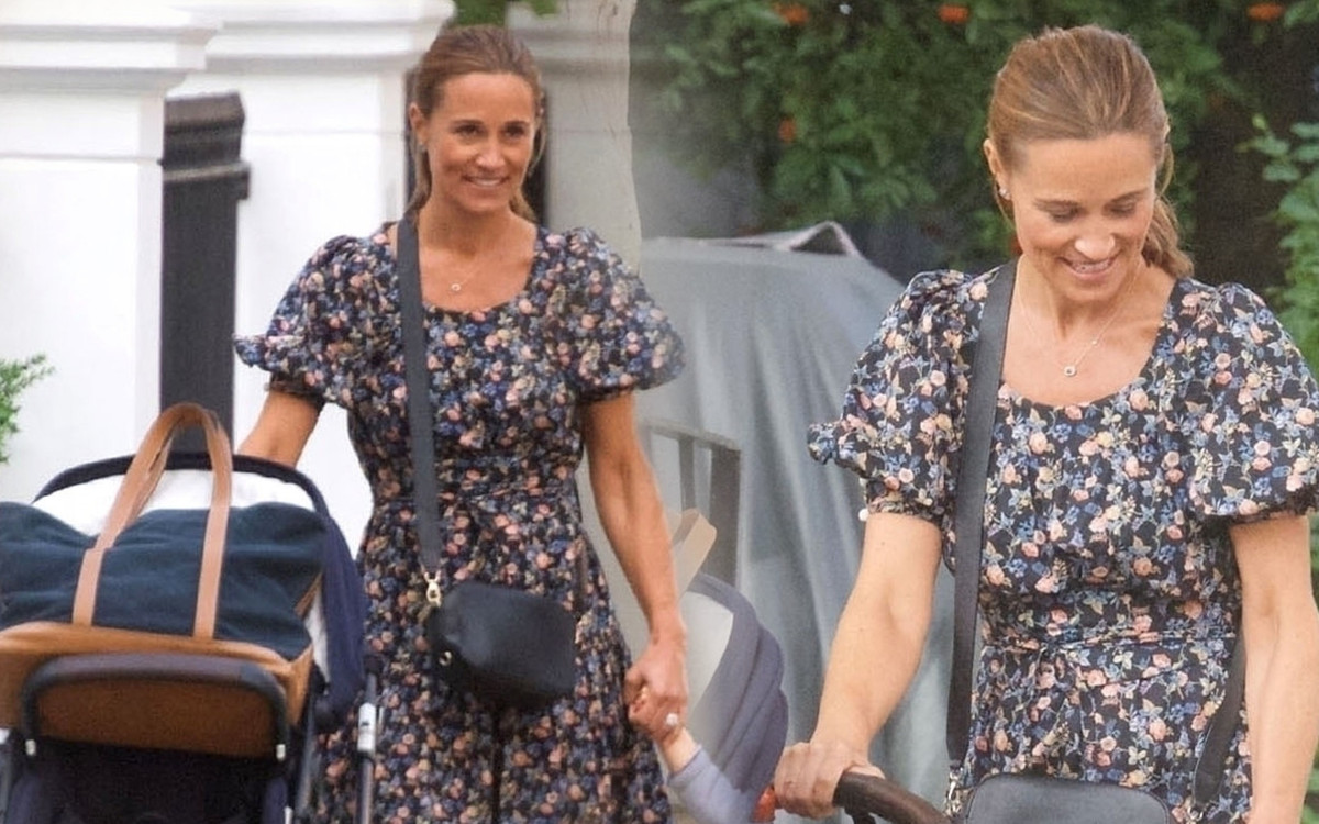 Synek Pippy Middleton jest już taki DUŻY! Na nowych zdjęciach jest ubrany jak książę George (ZDJĘCIA)