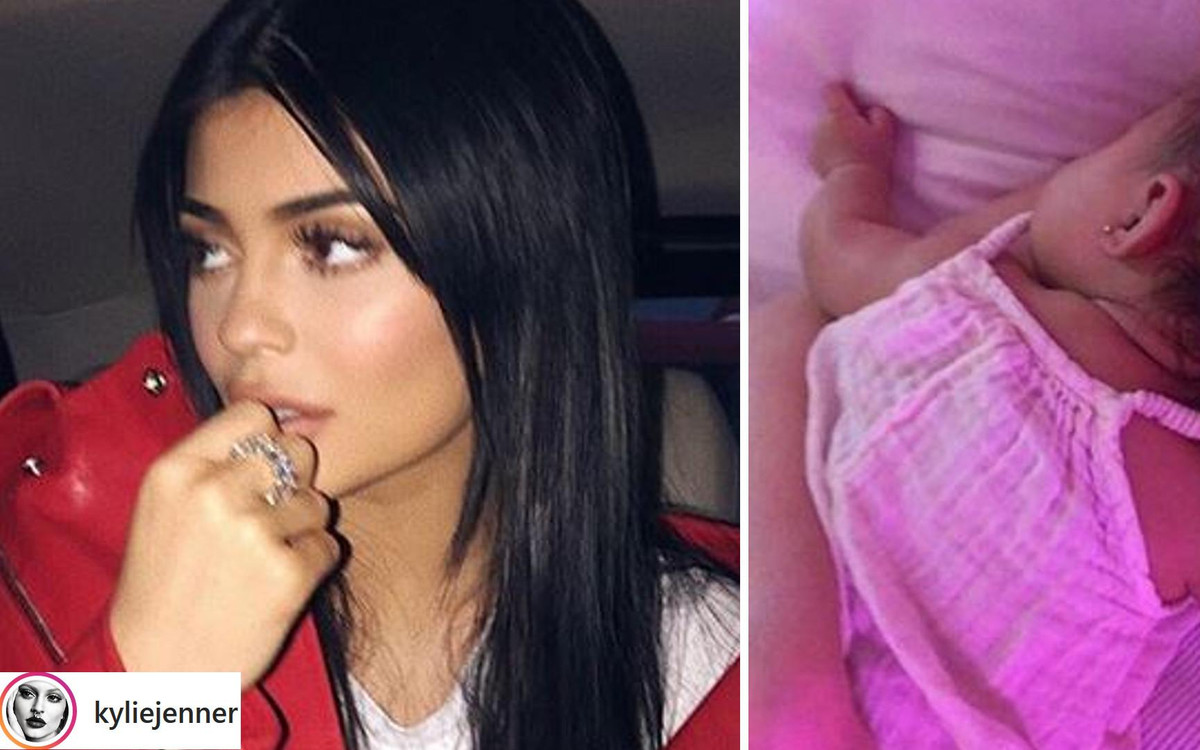 Stormi pokazała charakterek. Ciągnie Kylie za WŁOSY