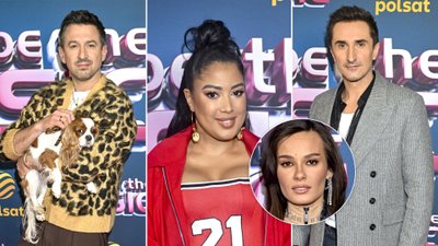 Natalia Szroeder zaskoczyła “nagością” w nietypowym stroju, Patricia Kazadi w krzykliwym dresie, roześmiany Adam Zdrójkowski (FOTO)