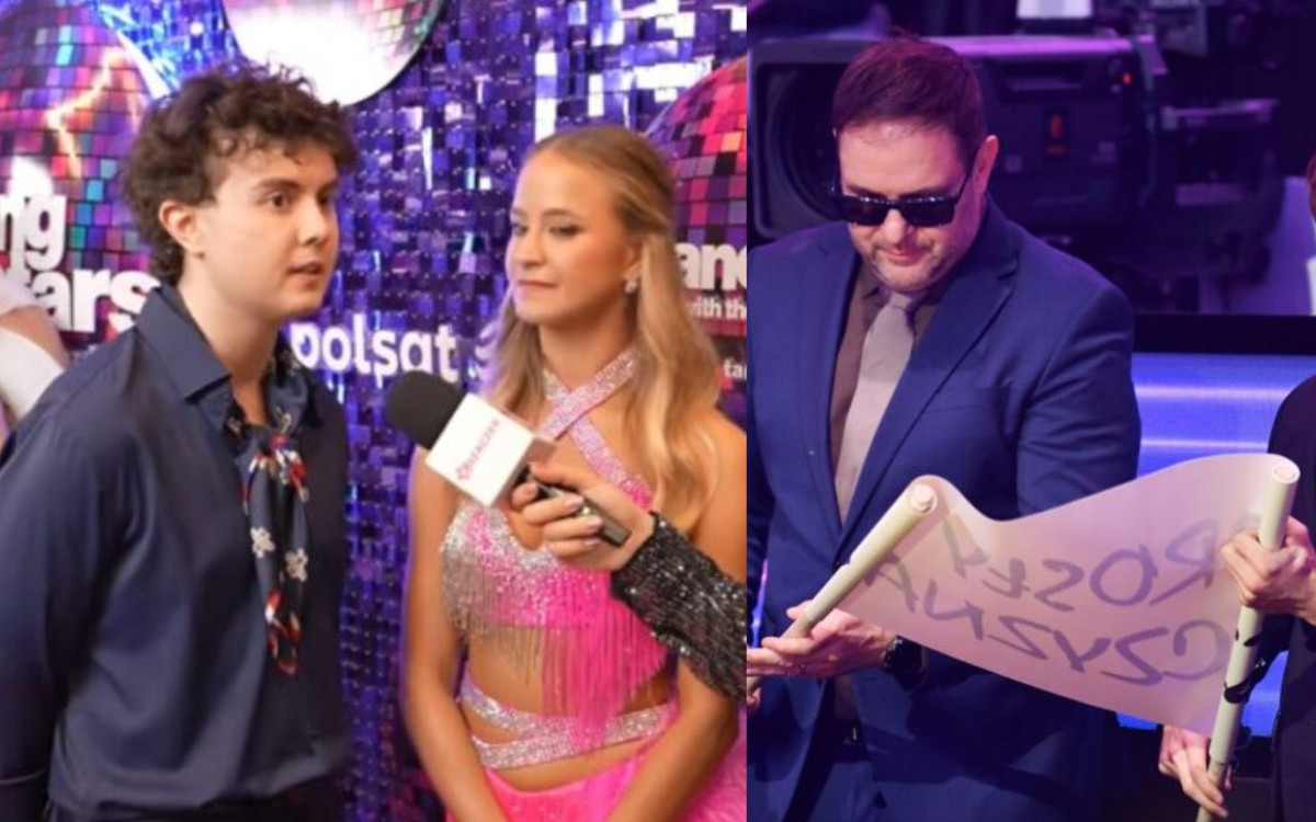 Szok w studiu! Karolak i Musiał wparowali z transparentem na plan „Tańca z gwiazdami”!