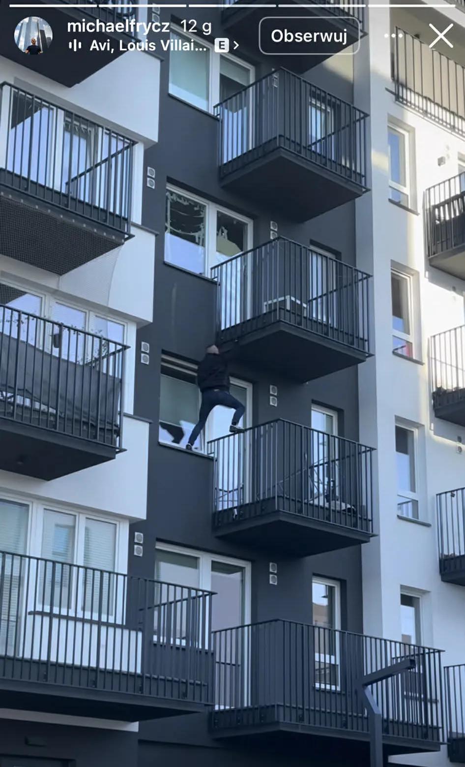 Michael Frycz, fot. Instagram