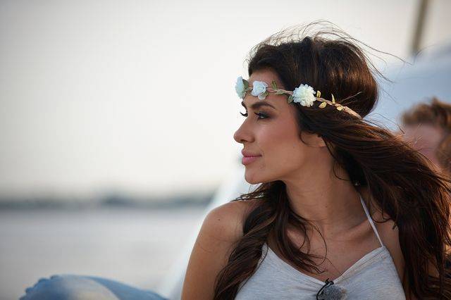 Natalia Siwiec na jachcie z Wojciechem Modestem Amaro