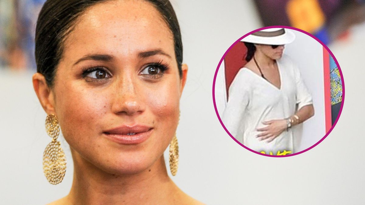 Meghan Markle w ciąży na okładce tabloidu