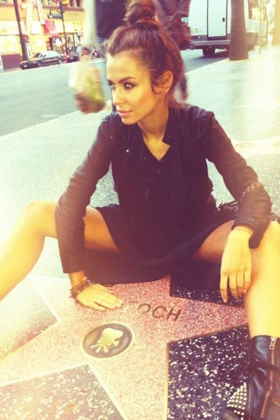 Natalia Siwiec w Kalifornii