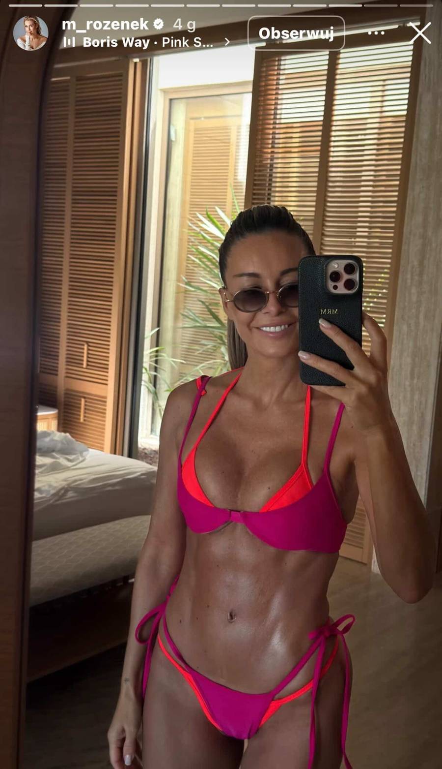 Małgorzata Rozenek-Majdan wakacje/ fot. Instagram/m_rozenek