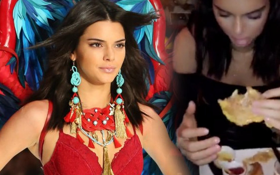 Wygłodzone Kendall i Gigi RZUCIŁY SIĘ na węglowodany po pokazie