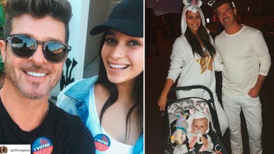 Dziewczyna Robina Thicke’go pokazała zdjęcie domu ZNISZCZONEGO przez pożar!