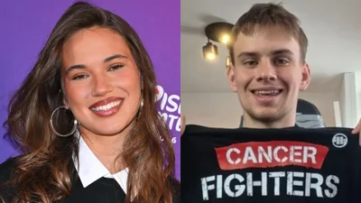 Alicja Szemplińska na spotkaniu prasowym. Tak pokazała wsparcie dla Łatwoganga