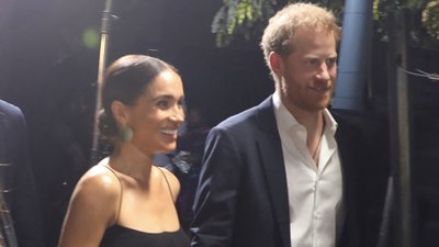 Szczęśliwi książę Harry i Meghan Markle z niezapowiedzianą wizytą na Jamajce