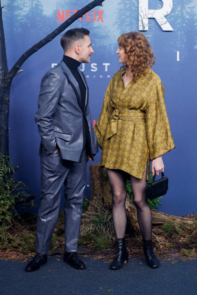 Marcin Bosak debiutuje z nową partnerką na premierze “Rojst Millenium” (ZDJĘCIA)