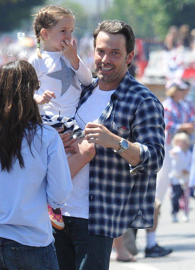 Ben Affleck i jego rodzinka