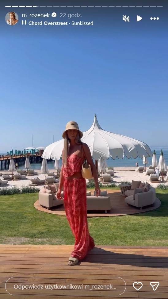 Luksusowa majówka Małgosi Rozenek