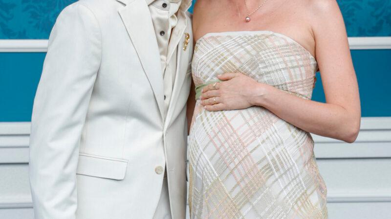 Tomasz Ziętek z żoną, fot. AKPA