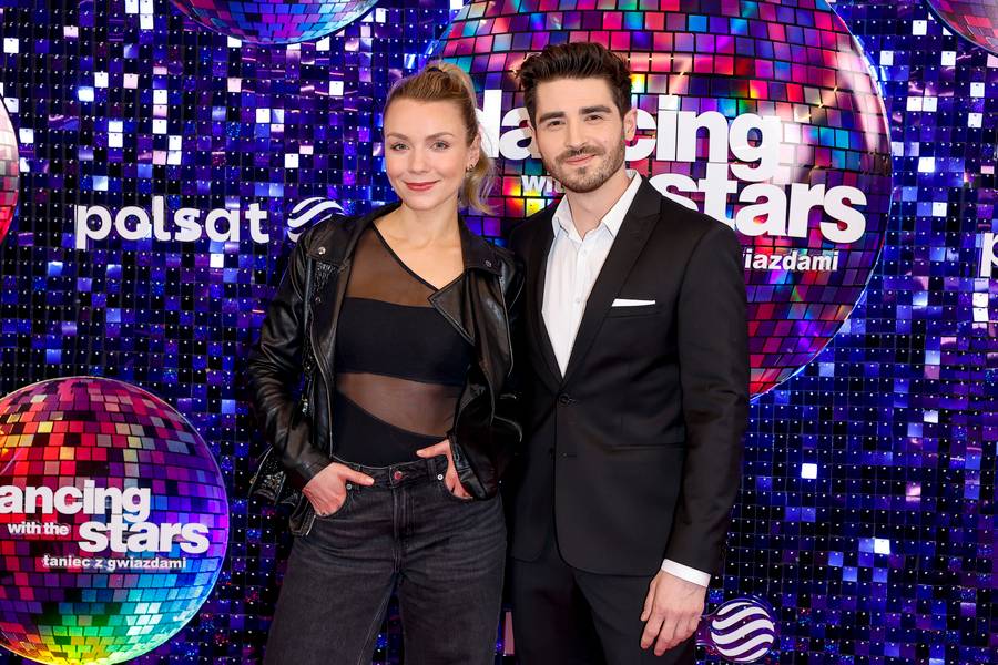 Katarzyna Grabowska z mężem