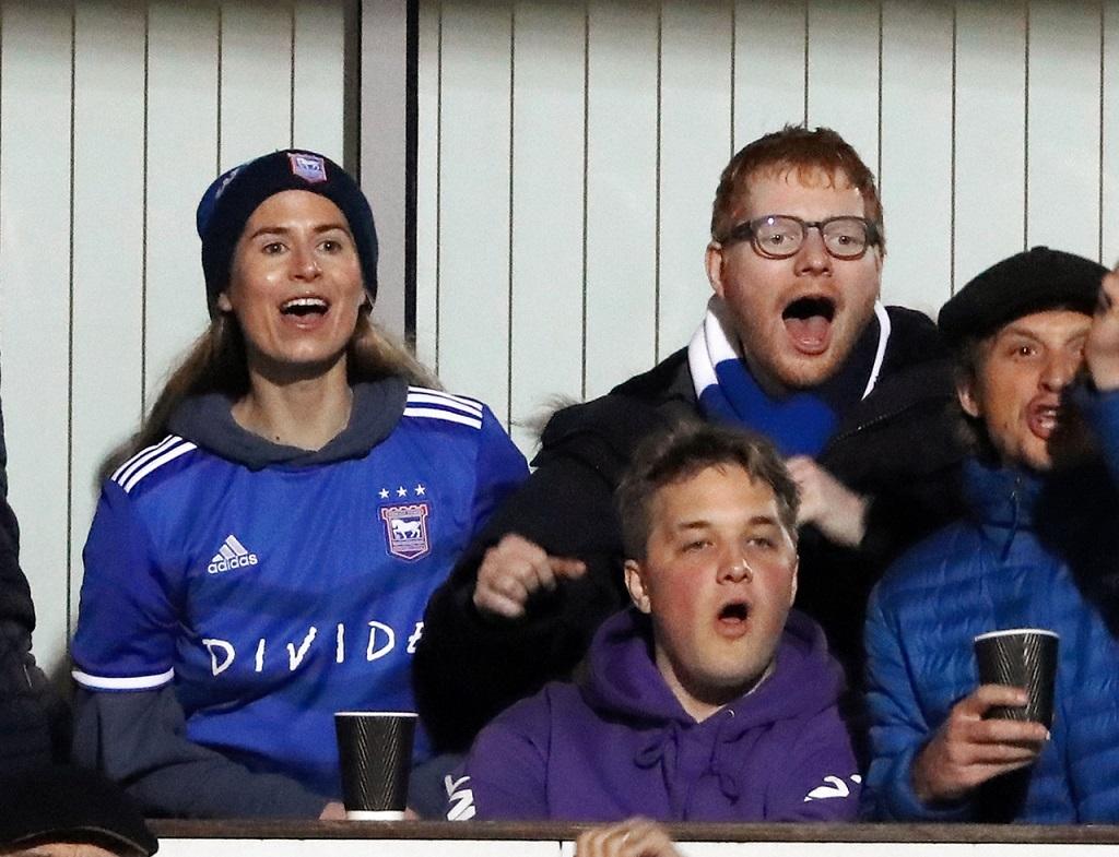 Ed Sheeran i Cherry Seaborn, fot. Forum