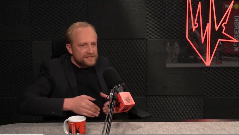 Piotr Adamczyk w podcaście ,,WojewódzkiKędzierski", fot. YouTube