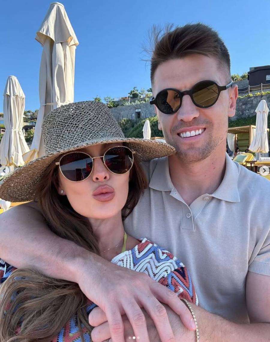 Krzysztof Piątek z żoną/Instagram/pjona_9