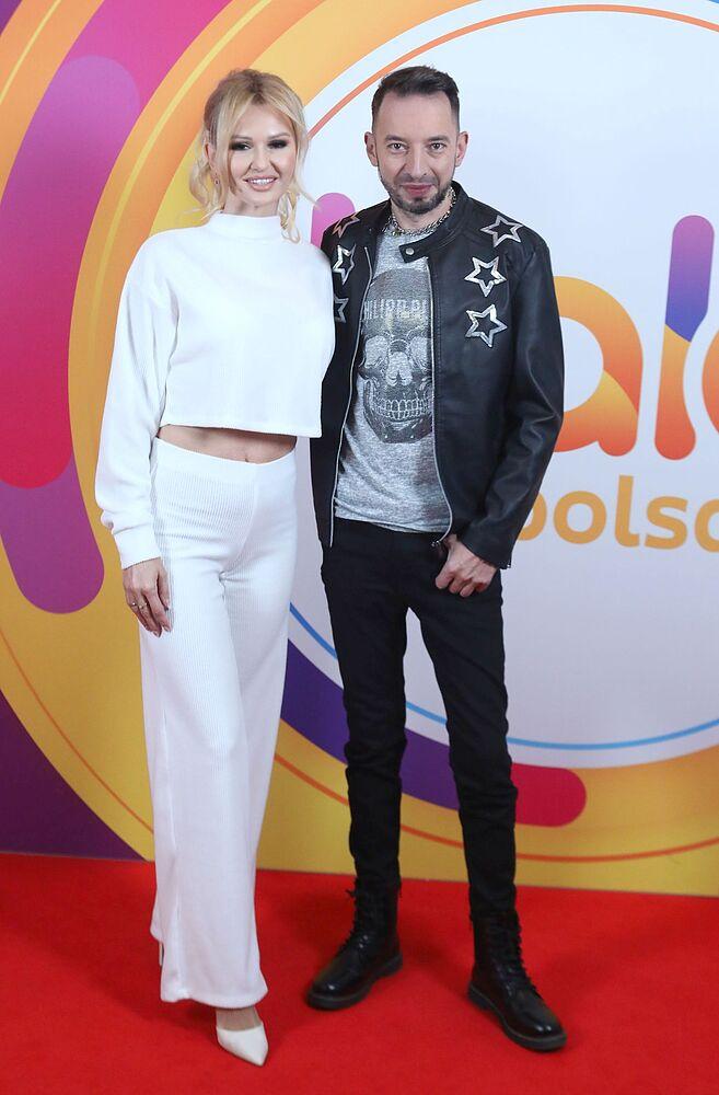 Adam Konkol ż żoną fot. KAPiF