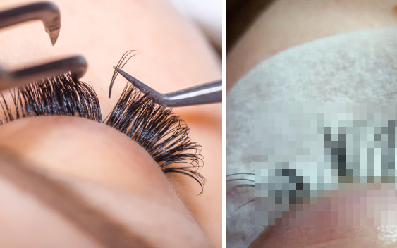 Chciała przedłużyć rzęsy, a stało się TO… SZOK!