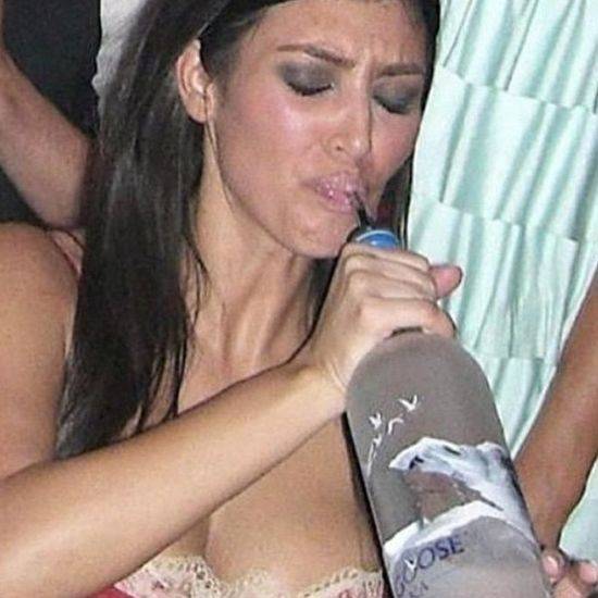 Kim Kardashian na początku swojej celebryckiej kariery