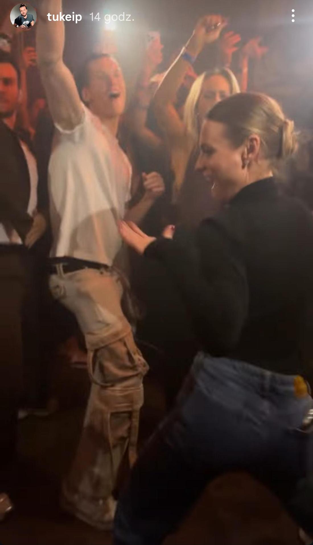 Magdalena Boczarska szaleje na after po programie, fot. Instagram