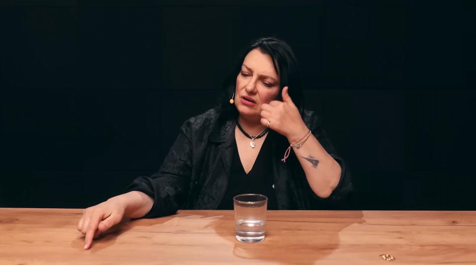 Alicja Borkowska, fot. podkast Piotra Krysiaka. 