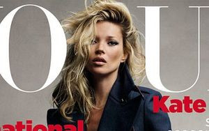 Kate Moss po raz 30. dla Vogue’a (FOTO)