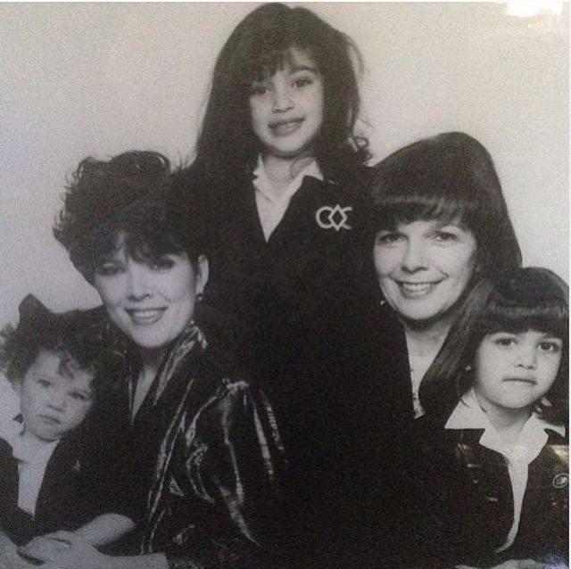 Kim Kardashian w dzieciństwie