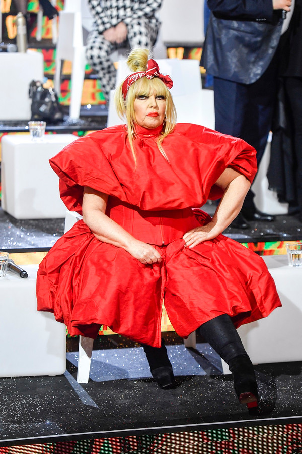 Maryla Rodowicz na planie "Szansa na sukces" w grudniu 2020