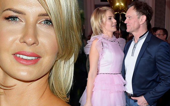 Edyta Pazura pokazała ciążową kreację na komunię córki (Instagram)