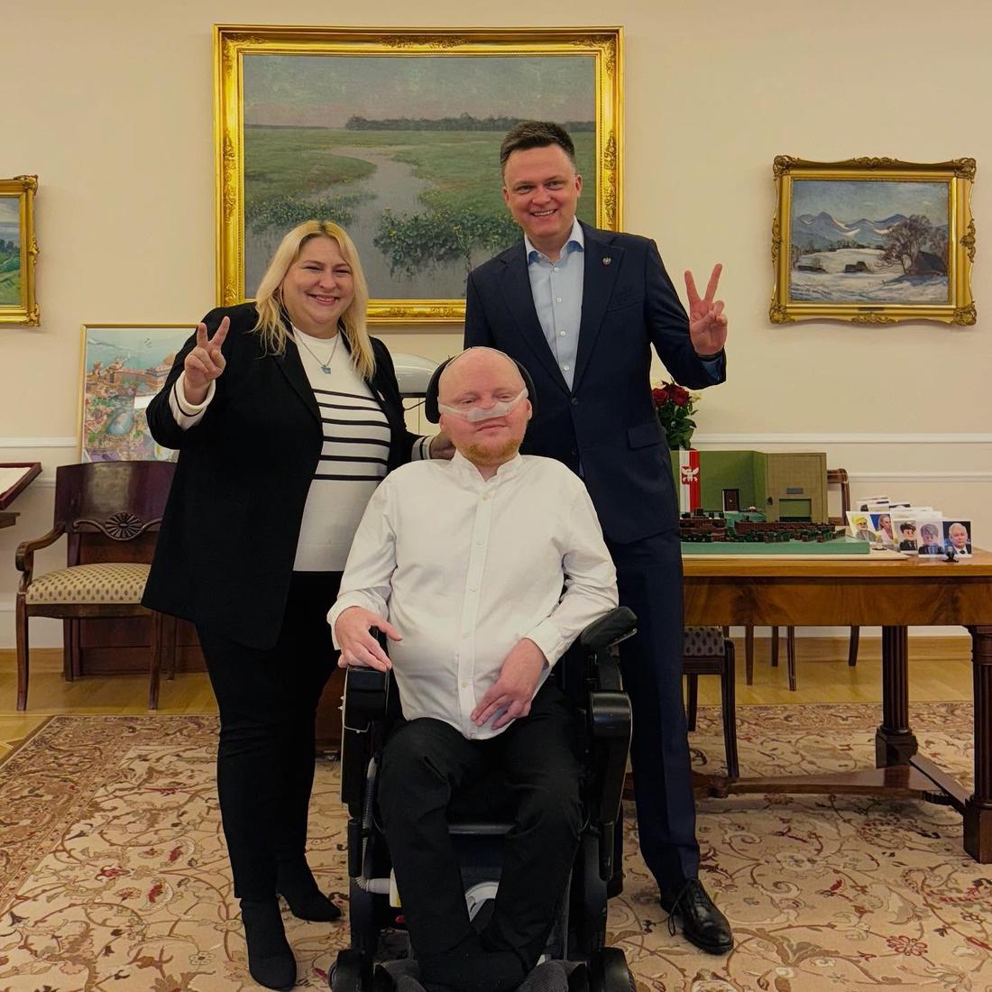 Łukasz Krasoń działał w partii Szymona Hołowni, fot. Instagram