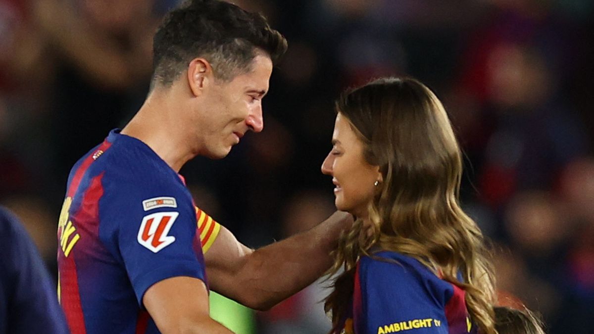 Anna i Robert Lewandowscy fot. FORUM