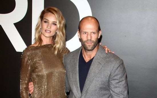 Rosie Huntington-Whiteley i Jason Statham razem