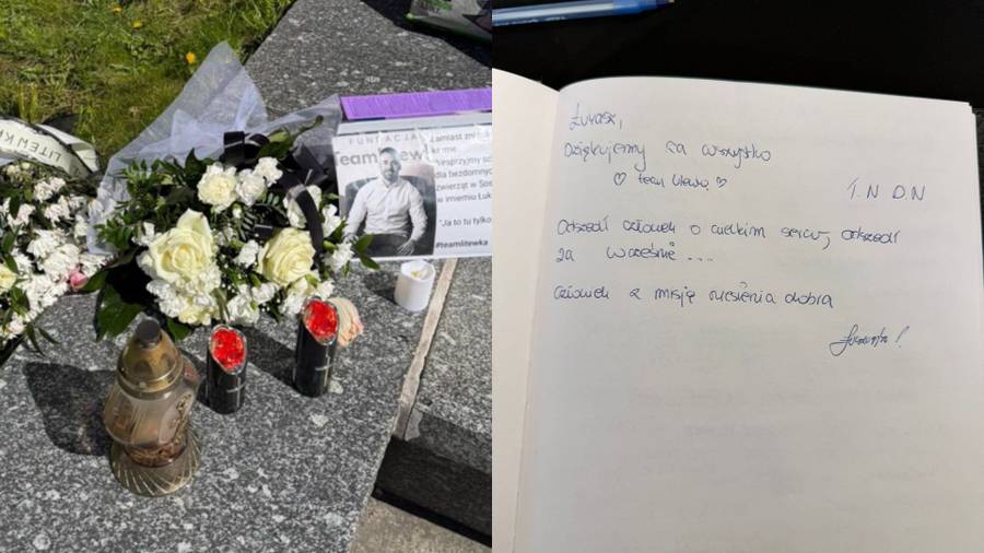 Niezwykłe słowa w księdze kondolencyjnej dla posła Litewki. Zajrzeliśmy do środka. Serce pęka... Fot. Kozaczek Exclusive.